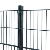 NNEVL Fence Panels 6 pcs Iron 6x2 m 36m