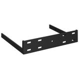 NNEVL Floating Wall Shelves 4 pcs High Gloss White 23x23.5x3.8 cm MDF