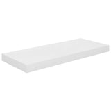 NNEVL Floating Wall Shelves 4 pcs High Gloss White 60x23.5x3.8 cm MDF
