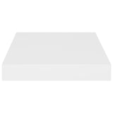 NNEVL Floating Wall Shelf White 23x23.5x3.8 cm MDF