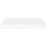 NNEVL Floating Wall Shelf White 50x23x3.8 cm MDF
