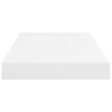 NNEVL Floating Wall Shelf White 50x23x3.8 cm MDF