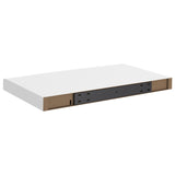 NNEVL Floating Wall Shelf White 50x23x3.8 cm MDF
