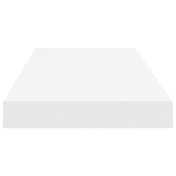 NNEVL Floating Wall Shelves 4 pcs White 60x23.5x3.8 cm MDF