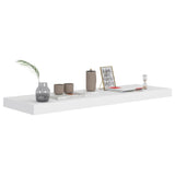 NNEVL Floating Wall Shelf White 80x23.5x3.8 cm MDF