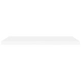 NNEVL Floating Wall Shelves 2 pcs White 90x23.5x3.8 cm MDF