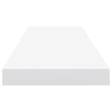 NNEVL Floating Wall Shelves 4 pcs White 90x23.5x3.8 cm MDF