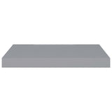 NNEVL Floating Wall Shelves 4 pcs Grey 50x23x3.8 cm MDF