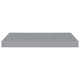 NNEVL Floating Wall Shelf Grey 60x23.5x3.8 cm MDF
