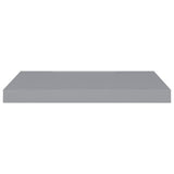 NNEVL Floating Wall Shelves 4 pcs Grey 60x23.5x3.8 cm MDF