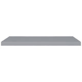 NNEVL Floating Wall Shelf Grey 90x23.5x3.8 cm MDF