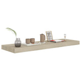 NNEVL Floating Wall Shelf Oak 80x23.5x3.8 cm MDF
