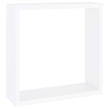 NNEVL Wall Cube Shelves 3 pcs White MDF