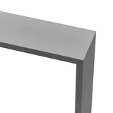 NNEVL Wall Cube Shelves 3 pcs Grey MDF