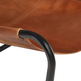 NNEVL Relaxing Chair Brown Real Leather