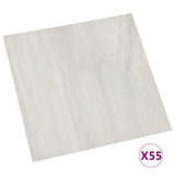 NNEVL Self-adhesive Flooring Planks 55 pcs PVC 5.11 m² Cream
