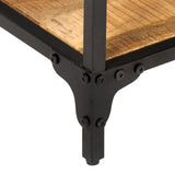 NNEVL TV Cabinet 150x30x40 cm Solid Mango Wood