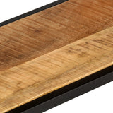 NNEVL TV Cabinet 150x30x40 cm Solid Mango Wood