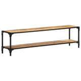 NNEVL TV Cabinet 150x30x40 cm Solid Mango Wood