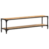 NNEVL TV Cabinet 150x30x40 cm Solid Mango Wood