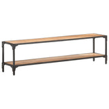 NNEVL TV Cabinet 150x30x40 cm Solid Acacia Wood