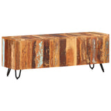 NNEVL TV Cabinet 110x30x40 cm Solid Reclaimed Wood