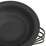 NNEVL Fire Pit with Poker 49 cm Steel