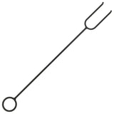 NNEVL Fire Pit with Poker 49 cm Steel