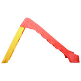 NNEVL Foldable Slide for Kids Indoor Outdoor Red and Yellow