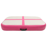 NNEVL Inflatable Gymnastics Mat with Pump 60x100x10 cm PVC Pink