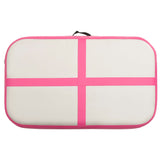 NNEVL Inflatable Gymnastics Mat with Pump 60x100x10 cm PVC Pink