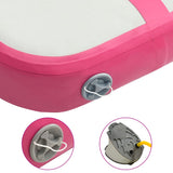 NNEVL Inflatable Gymnastics Mat with Pump 60x100x10 cm PVC Pink