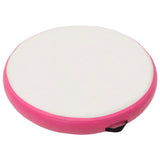 NNEVL Inflatable Gymnastic Mat with Pump 100x100x10 cm PVC Pink