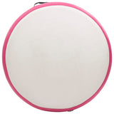 NNEVL Inflatable Gymnastic Mat with Pump 100x100x10 cm PVC Pink