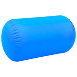 NNEVL Inflatable Gymnastic Roll with Pump 100x60 cm PVC Blue