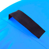 NNEVL Inflatable Gymnastic Roll with Pump 100x60 cm PVC Blue
