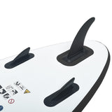 NNEVL Inflatable Stand up Paddle Board Set Black and White