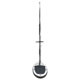 NNEVL Inflatable Stand Up Paddleboard with Sail Set Black and White
