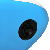 NNEVL Inflatable Stand Up Paddleboard Set 320x76x15 cm Blue