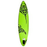 NNEVL Inflatable Stand Up Paddleboard Set 305x76x15 cm Green