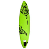 NNEVL Inflatable Stand Up Paddleboard Set 320x76x15 cm Green