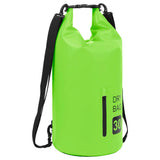 NNEVL Dry Bag with Zipper Green 30 L PVC