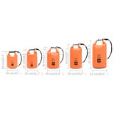NNEVL Dry Bag Orange 20 L PVC