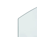 NNEVL Fireplace Glass Plate 100x60 cm