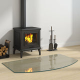 NNEVL Fireplace Glass Plate 100x60 cm
