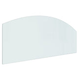 NNEVL Fireplace Glass Plate 120x50 cm
