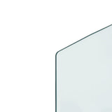 NNEVL Fireplace Glass Plate 120x50 cm