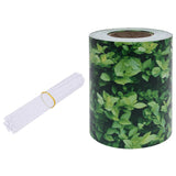 NNEVL Garden Privacy Screen PVC 35x0.19 m Green