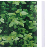 NNEVL Garden Privacy Screen PVC 35x0.19 m Green