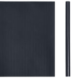 NNEVL Garden Privacy Screens 4 pcs PVC 35x0.19 m Matte Dark Grey